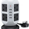 Tower Extension Lead 8 Socket +4 USB with Indicator & Surge Protection 5Mt Wire